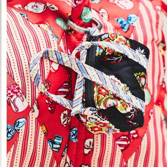 Vera Bradley Duffle Bag-Shaped Bag Charm - Picture 7 of 7